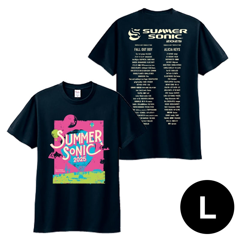 BALLOON Tシャツ［ネイビー］L : SUMMER SONIC | HMV&BOOKS online