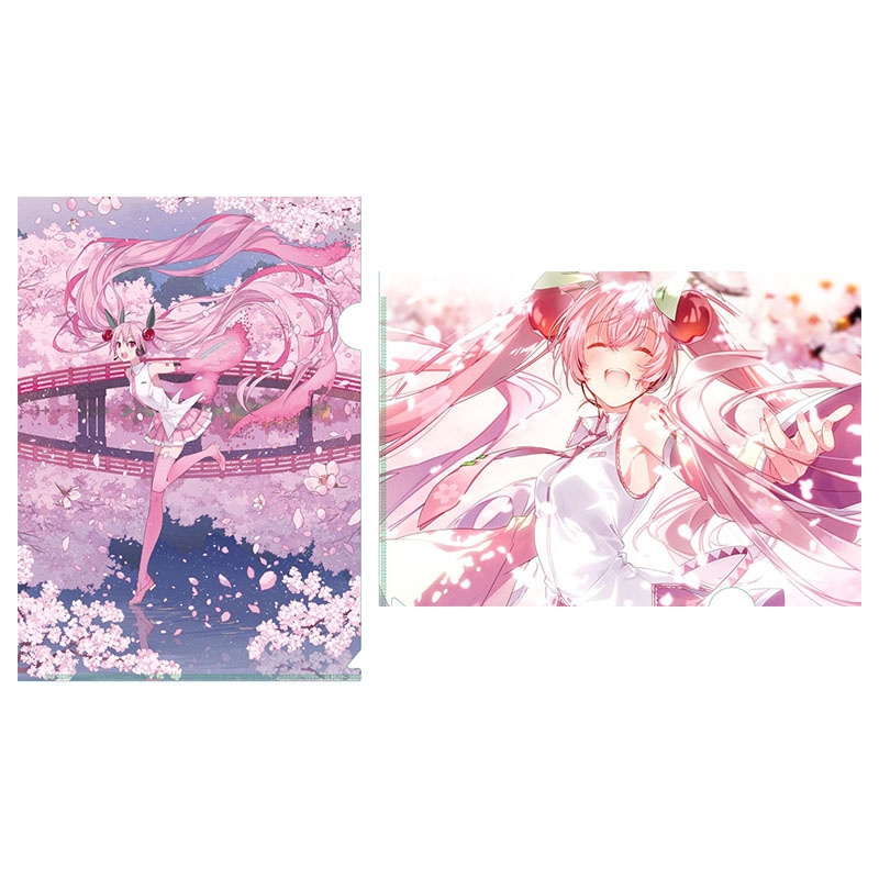 クリアファイルセット（iXima＆U35 / 桜ミク） : 初音ミク | HMV&BOOKS