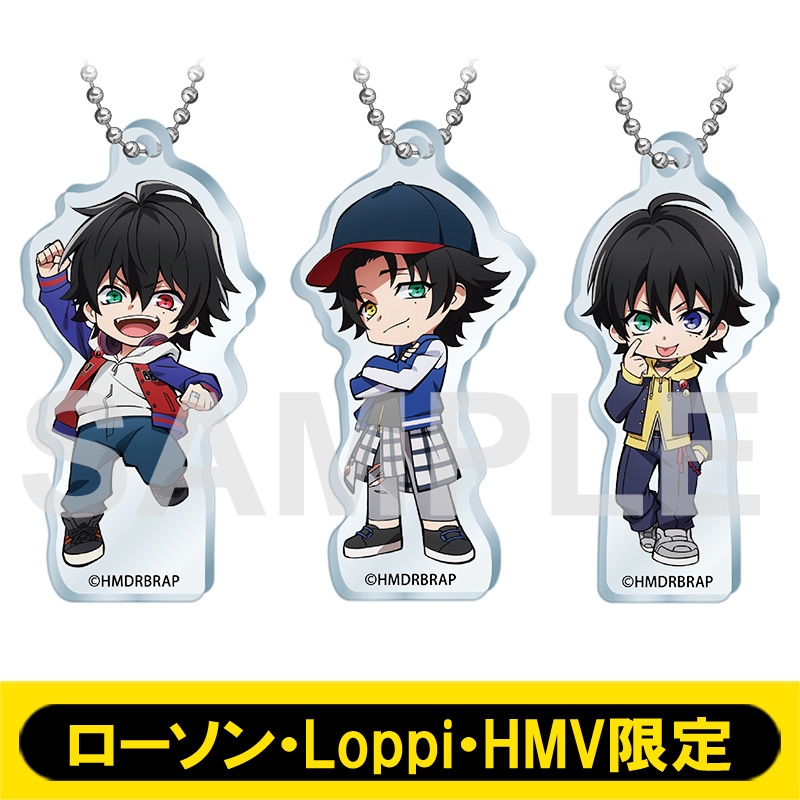 アクリルキーホルダー3個セット(Buster Bros!!!)【ローソン・Loppi