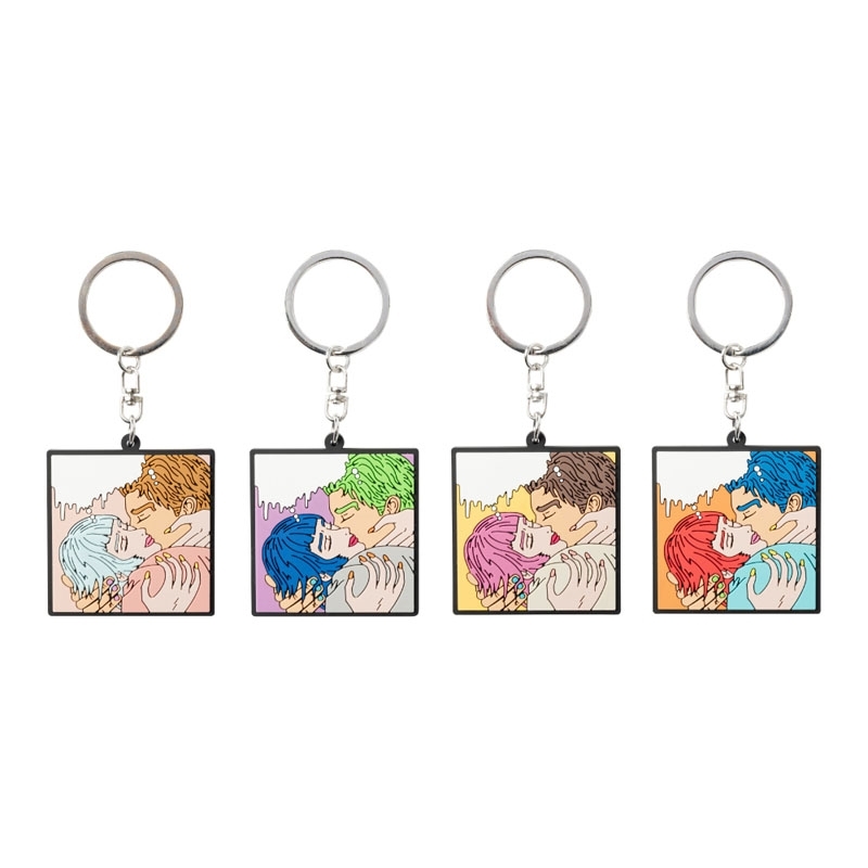 THE CHOCOLATE BOX ラバーキーホルダー(全4種のうちランダム1種