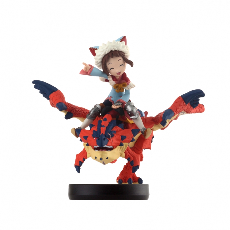 Amiibo 隻眼のリオレウス & ライダー(女の子)モンハンストーリーズ