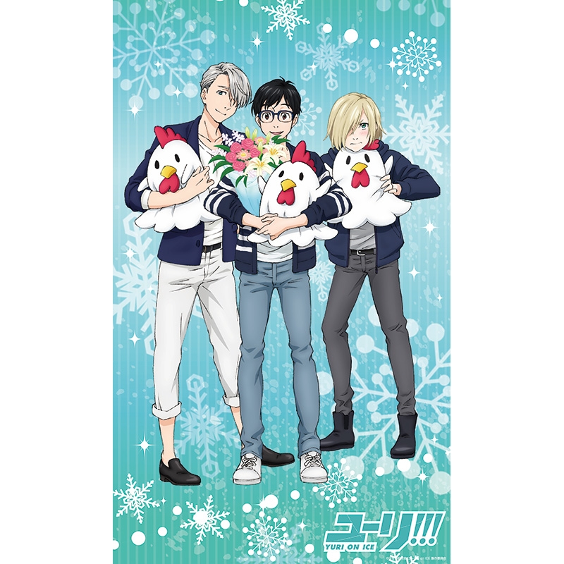 ビッグマイクロファイバータオル(私服)／ユーリ!!! on ICE 【Loppi