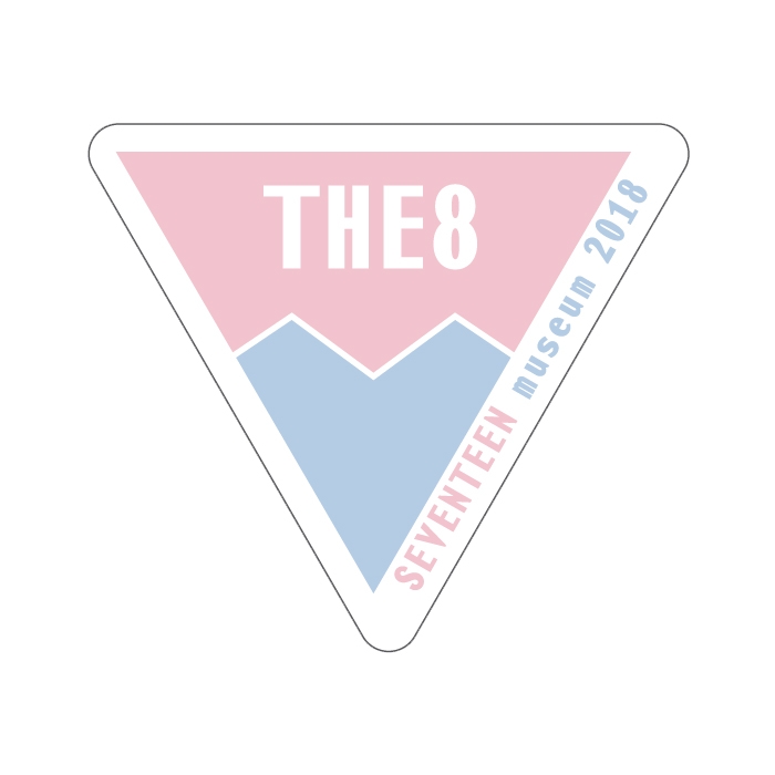 クリアステッカー (THE8)/ SEVENTEEN museum 2018 : SEVENTEEN