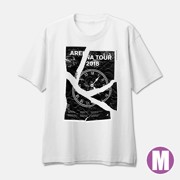 アリーナツアー2018 Tシャツ ホワイト（サイズM） : 欅坂46