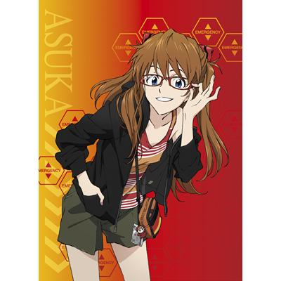 ローソン＆エヴァストア共通特典付】EVANGELION×JiNSメガネ アスカ