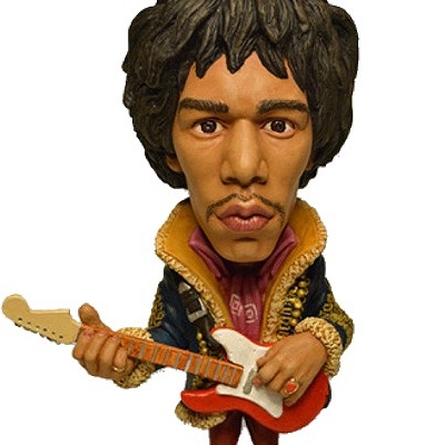 ジミ・ヘンドリックス ボブルヘッド リミテッドエディション : Jimi