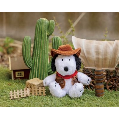 SNOOPY 2026 午 カウボーイスヌーピーのぬいぐるみポーチ BOOK