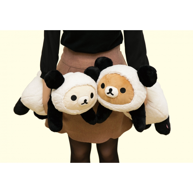 くたくた抱きぐるみ うつぶせコリラックマ（パンダでごろん