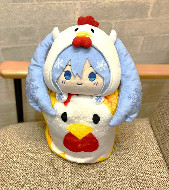 雪ミク なりきり！からあげクンブランケット【@Loppi・HMV限定