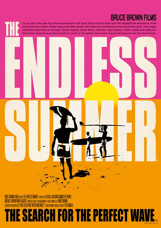 ミニポスター3種・ステッカー3種セット / 映画「エンドレス・サマー