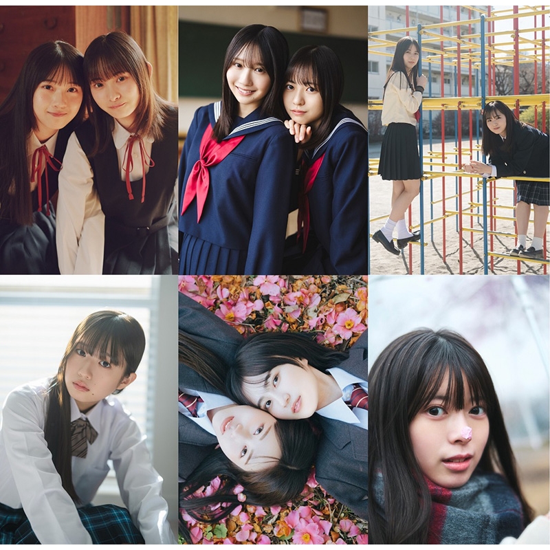 HMV限定特典：的野美青＆向井純葉（櫻坂46）ポストカード》B.L.T.