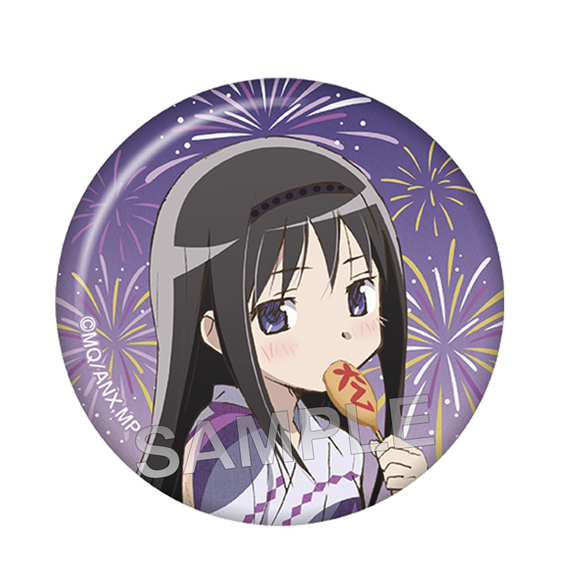 缶バッジ7個セット（暁美 ほむら）【@Loppi・HMV限定】 : 魔法少女