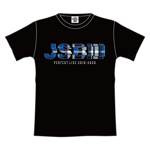三代目 J SOUL BROTHERS PERFECT LIVE ロゴTシャツ(BLACK/M) : 三代目