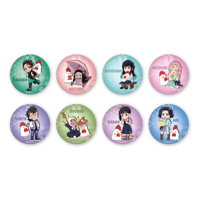 ミニトート & 缶バッジセット(栗花落カナヲ)【＠Loppi・HMV限定】 : 鬼