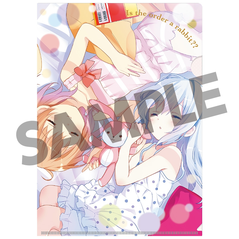 ご注文はうさぎですか？？ A4クリアファイル3枚セット【Loppi・HMV限定