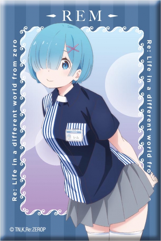 スクエア缶バッジセット（全7種） / Re:ゼロから始める異世界生活