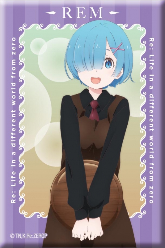 スクエア缶バッジセット（全7種） / Re:ゼロから始める異世界生活