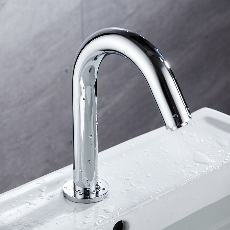 センサー水栓 自動水栓 洗面蛇口 水道蛇口 単水栓 4色 DC6V