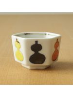 色絵 瓢箪 六角豆鉢/德永遊心（ボウル・鉢）｜Madu（マディ）｜HAKKA