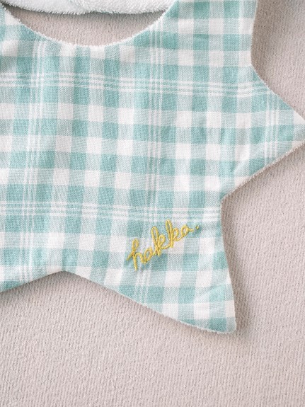 ベビー]星型スタイ&カボチャパンツセット(ドット巾着ラッピング