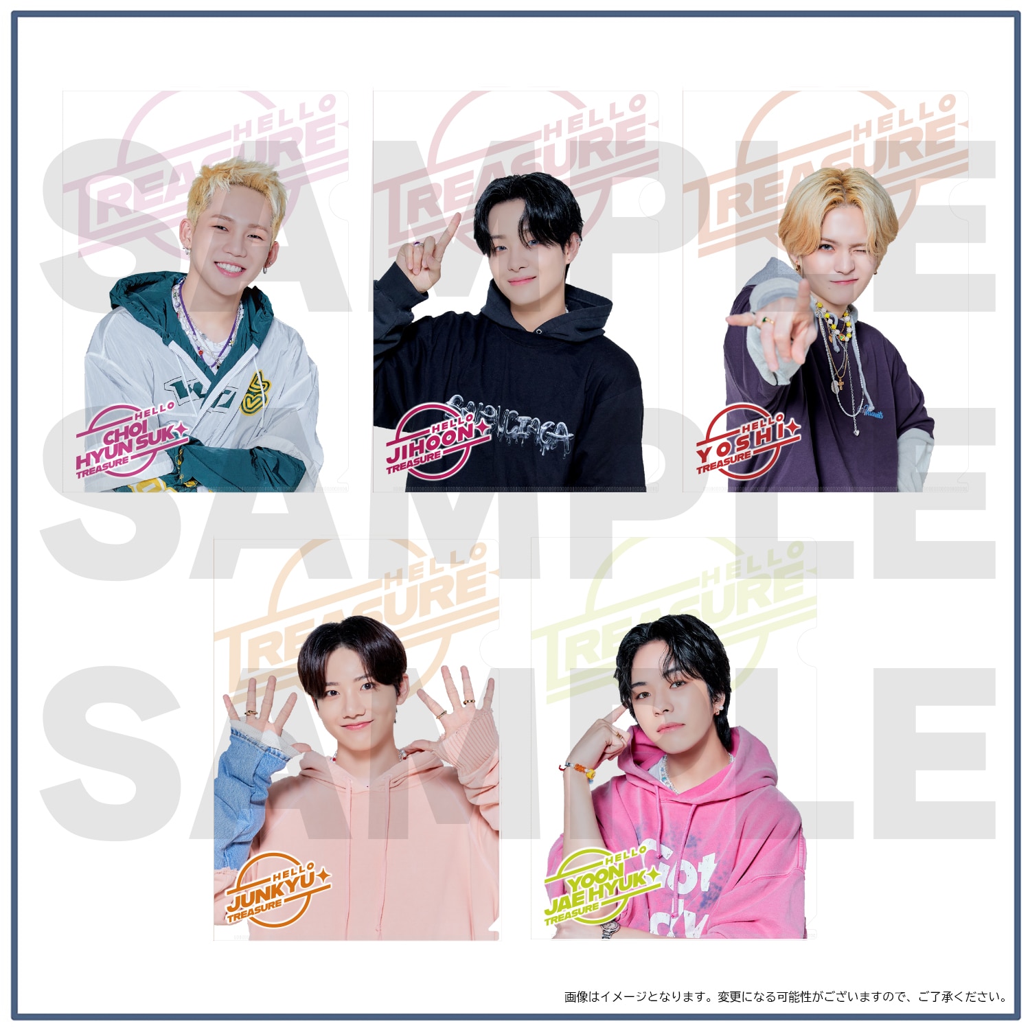 TREASURE JAPAN ARENA TOUR 2022-23∼HELLO∼ POPUP STORE GOODS