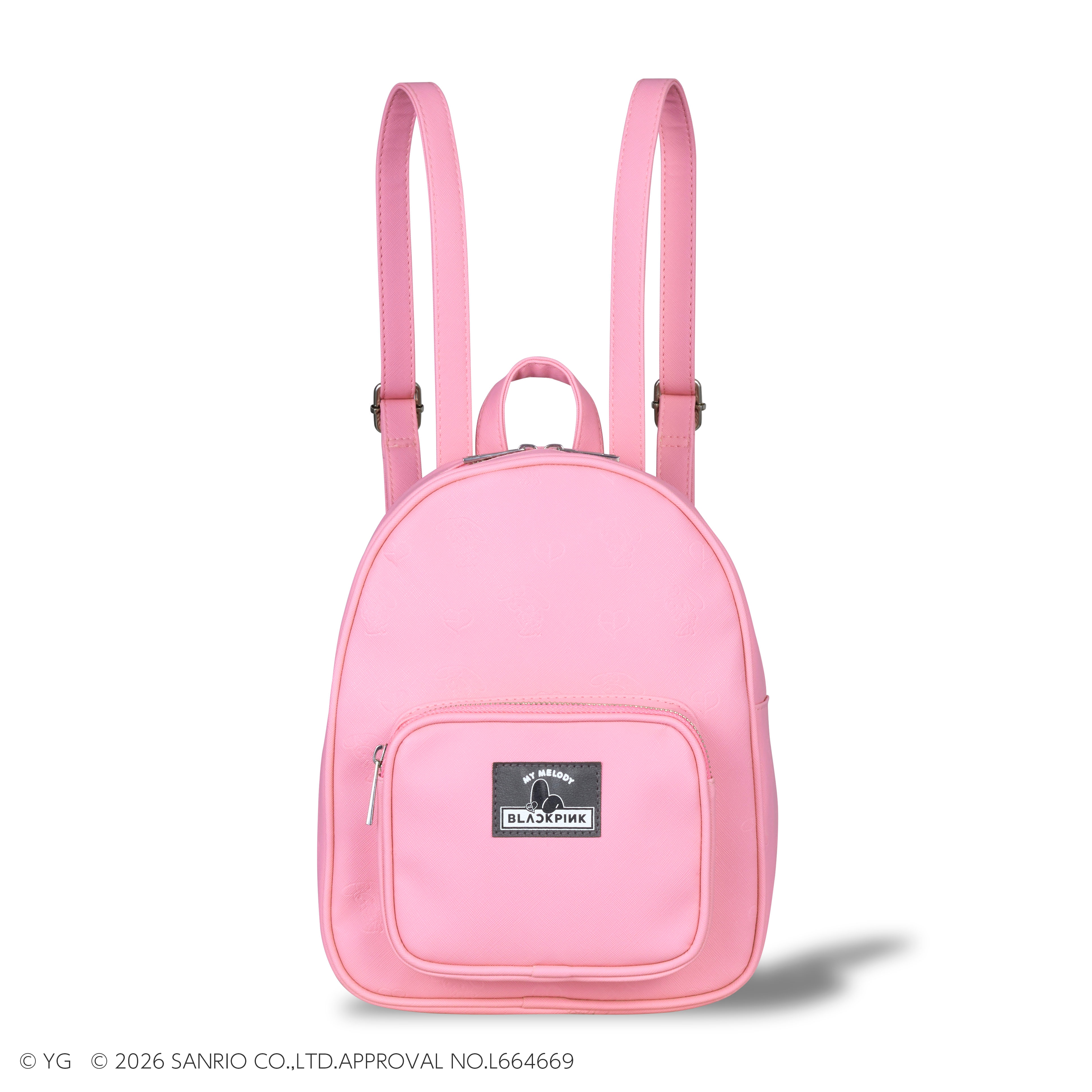 マイメロディ】ミニバックパック (BLACK/PINK)