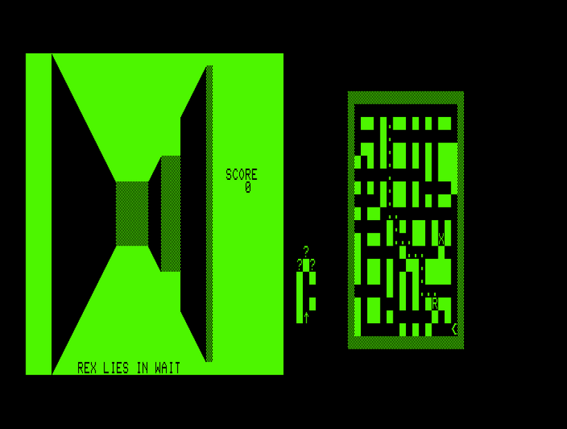 Remaking 3D Monster Maze for the Commodore PET - 3D Monster Maze
