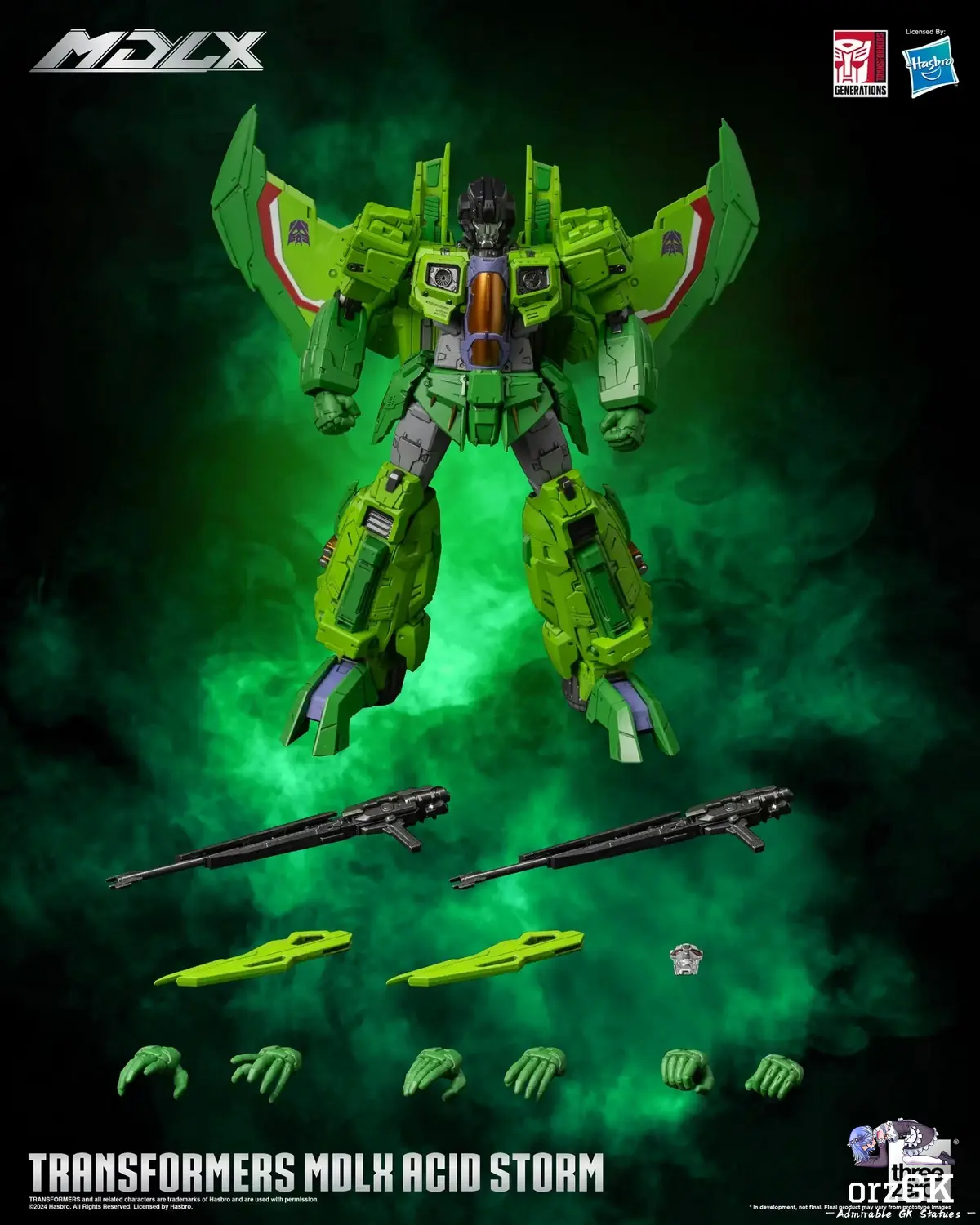 Threezero - Transformers MDLX Acid Storm & Sunstorm #3Z07853