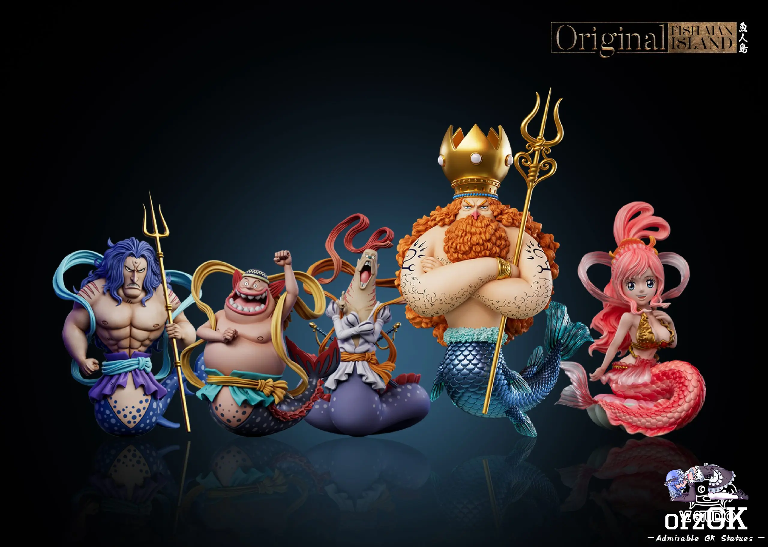 Yz Studio - Fish-Man Island Arc #06 Neptune One Piece - OrzGK