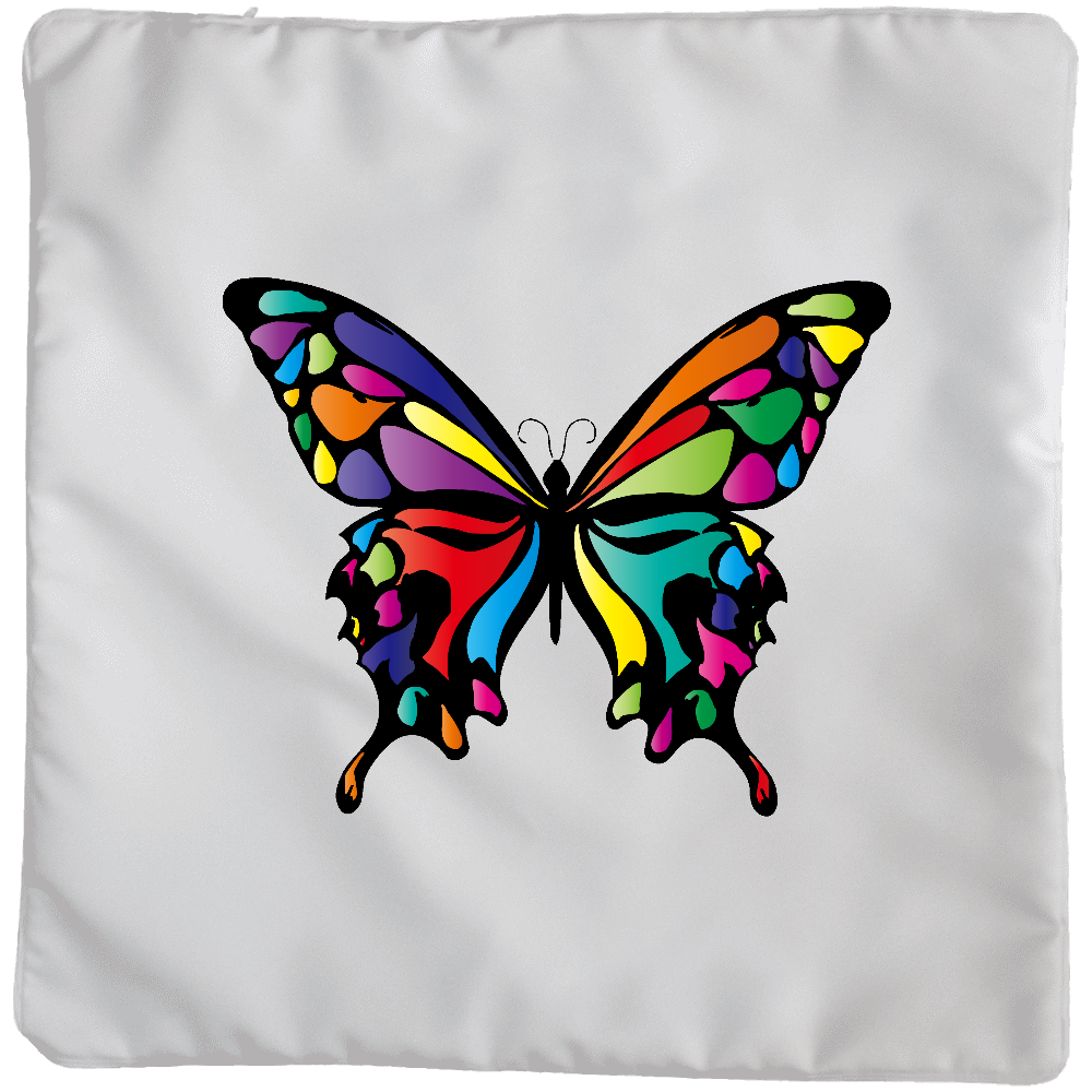 ステンドグラスの蝶々クッション(大)の商品購入ページ｜クリエイターの