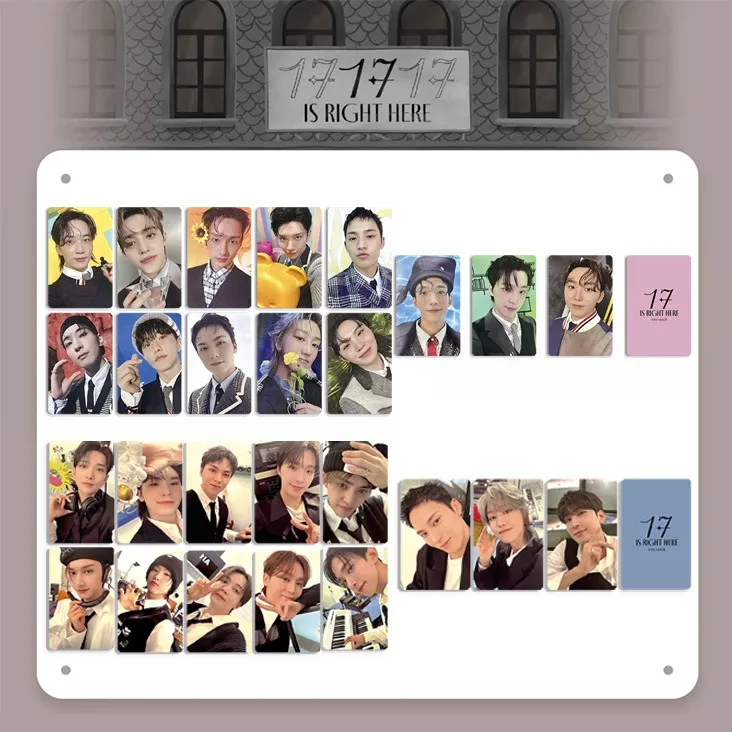 Seventeen Album 17 IS RIGHT HERE PhotoCard Hoshi Wonwoo Woozi DK