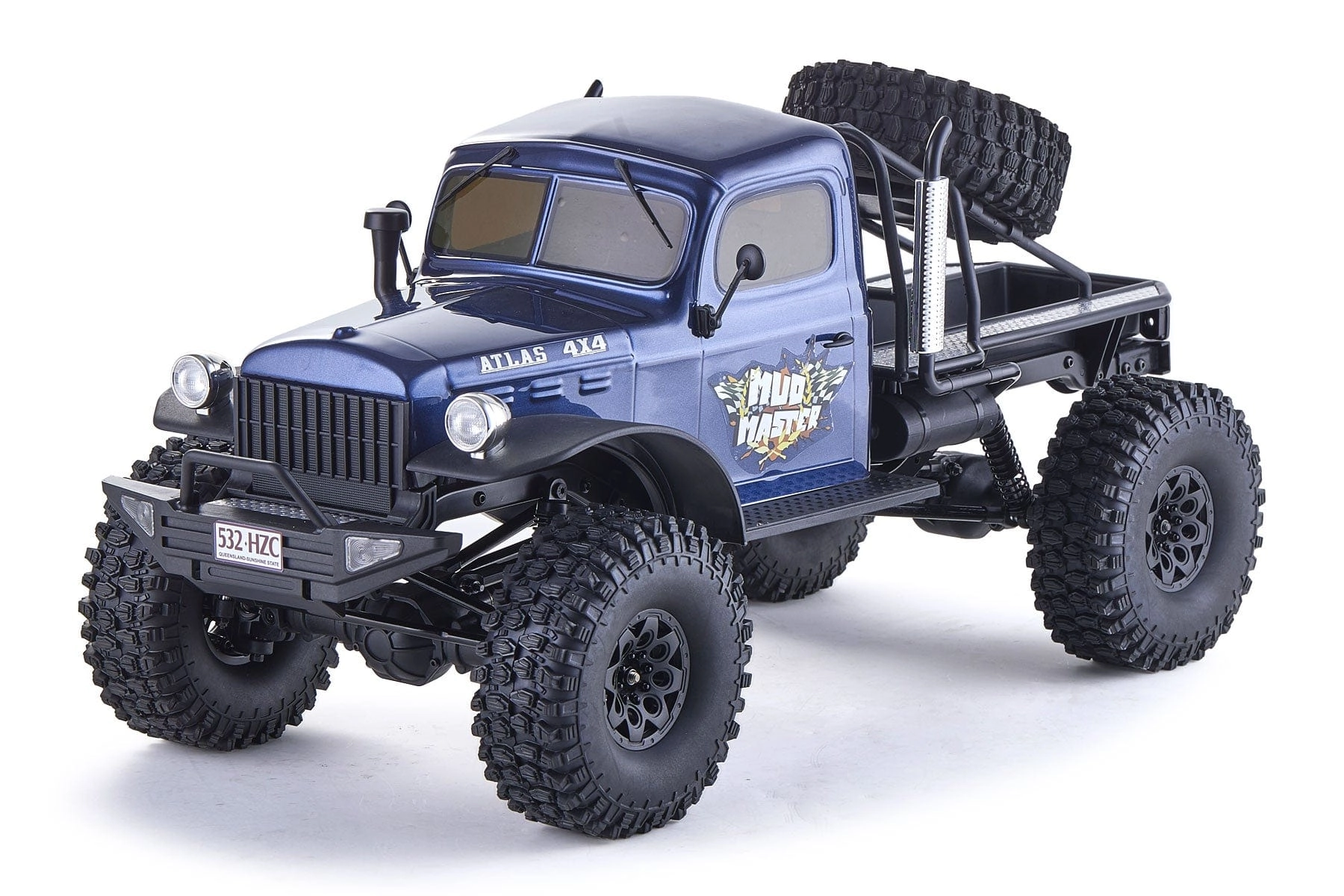 FMS Atlas 4x4 Blue 1/10 Scale 4WD Crawler - RTR [FMS11036RSBU