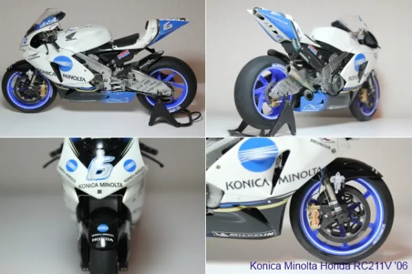 コニカ・ミノルタ・ホンダ RC211V '06②｜バイク・MOTO｜プラモデル