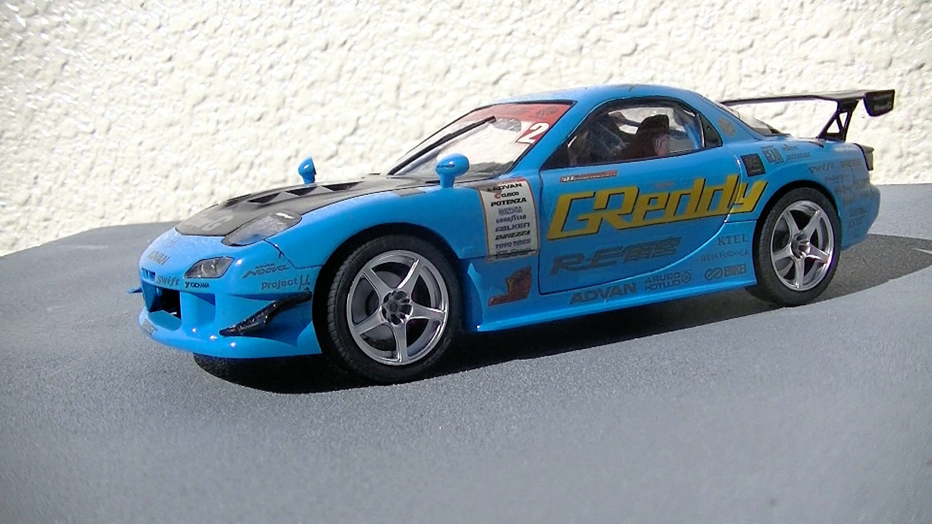 D1グランプリ RE雨宮Greddy マツダRX7｜車・AUTO｜プラモデル・模型