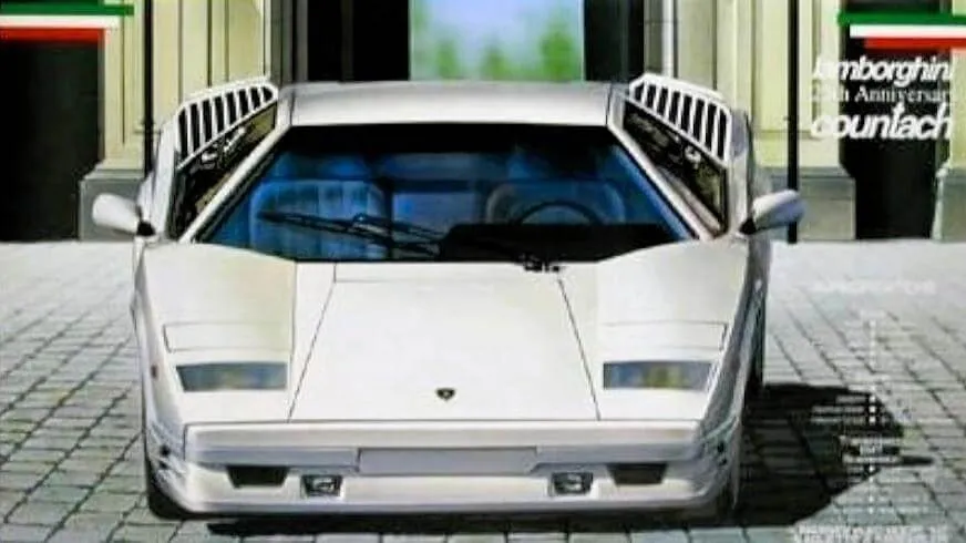 2004フジミ模型㈱ 1/24】Lamborghini 25th Anniversary countach