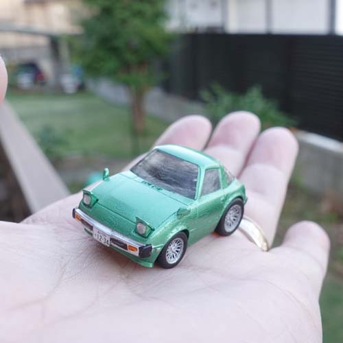 ミニカー】初代サバンナRX-7 SA22C - DMM.make クリエイターズマーケット