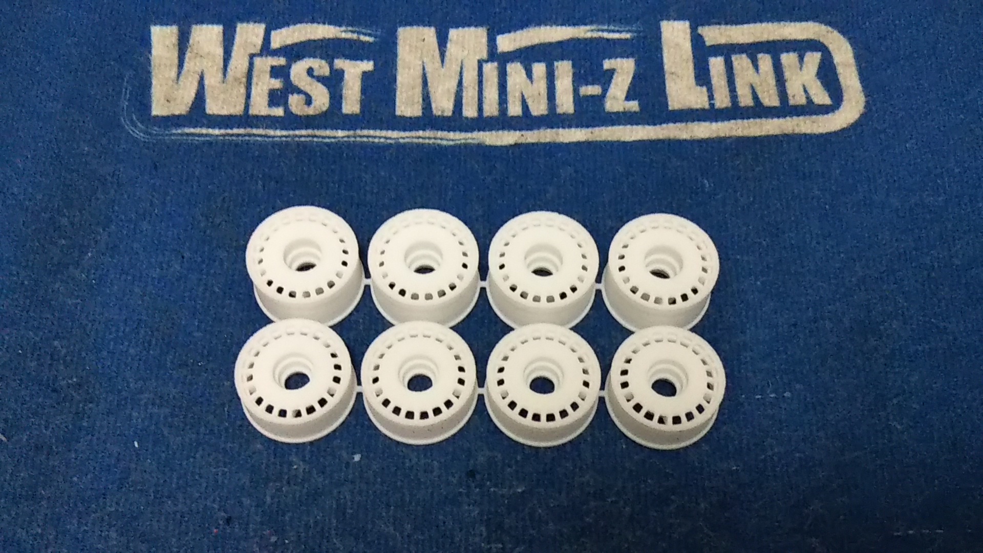 ミニッツ MR-03 前後ホイールセット F：ナロー 0 R:ワイド -1 2台分