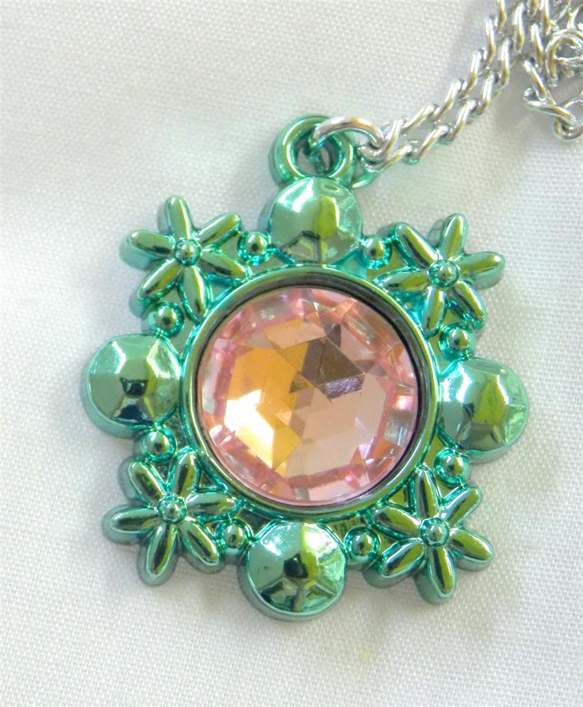 カバヤ セボンスター 2013年1月 雪の結晶(エメラルドグリーン) メッキ