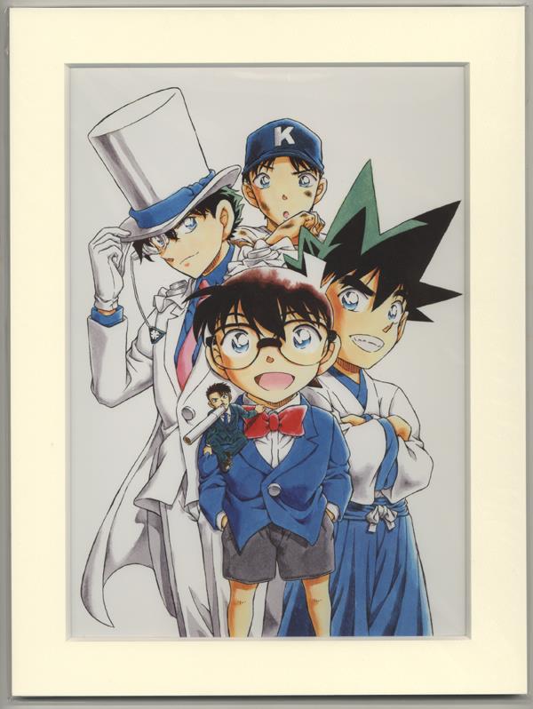 カラー複製イラスト 青山剛昌 名探偵コナン