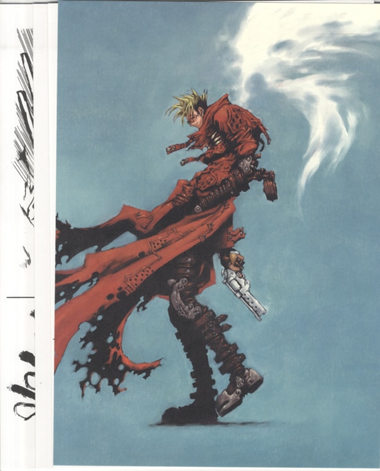 内藤泰弘 複製イラスト「トライガン・マキシマム」