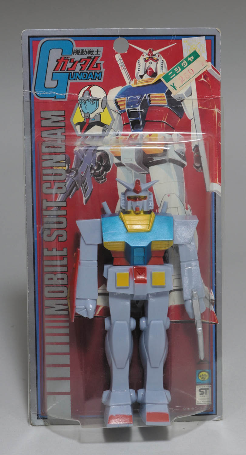 ガンダム ソフビ人形 グレー成型