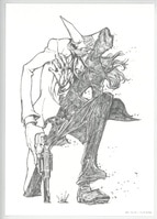 CLAMPカラー複製イラスト「XXXHOLiC」