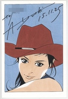 3123] 藤田和日郎 直筆サイン入りカラー複製イラスト「からくりサーカス」