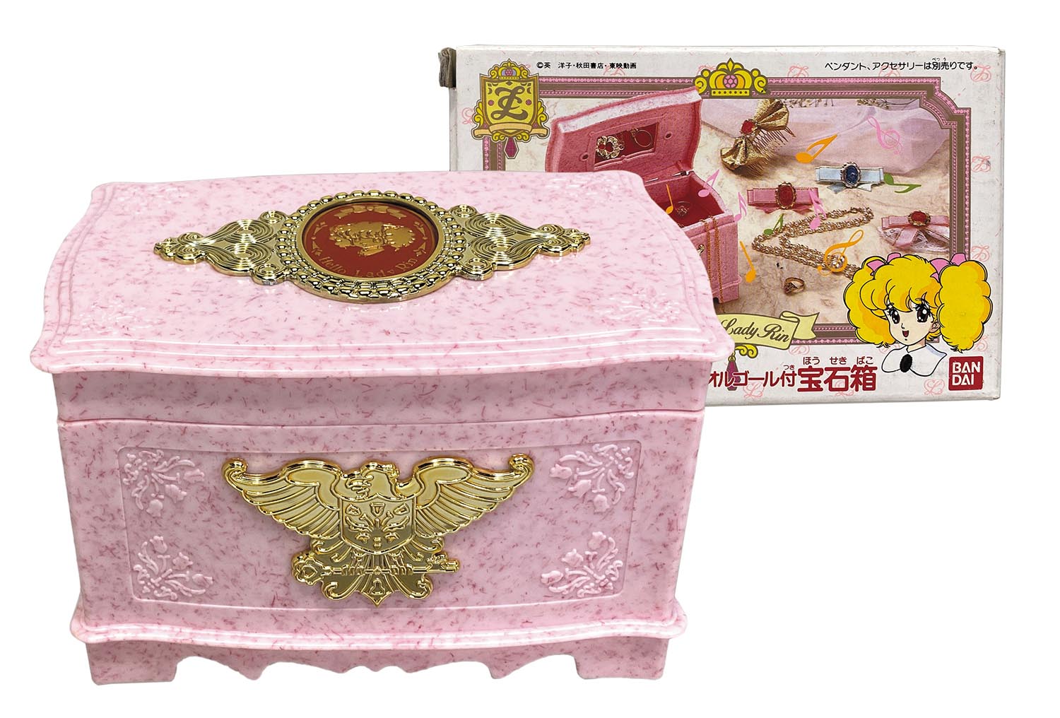 ﾊﾞﾝﾀﾞｲ ﾊﾛｰ!ﾚﾃﾞｨﾘﾝ ｵﾙｺﾞｰﾙ付宝石箱