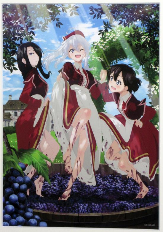 カラー複製イラスト 魔女の旅々 3人