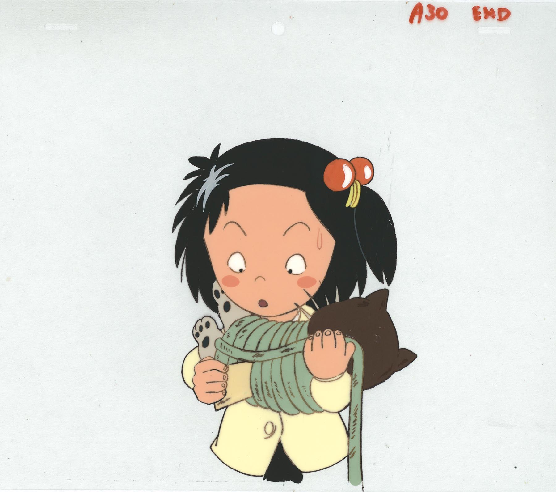 4195］ じゃりン子チエ セル / 竹本チエ