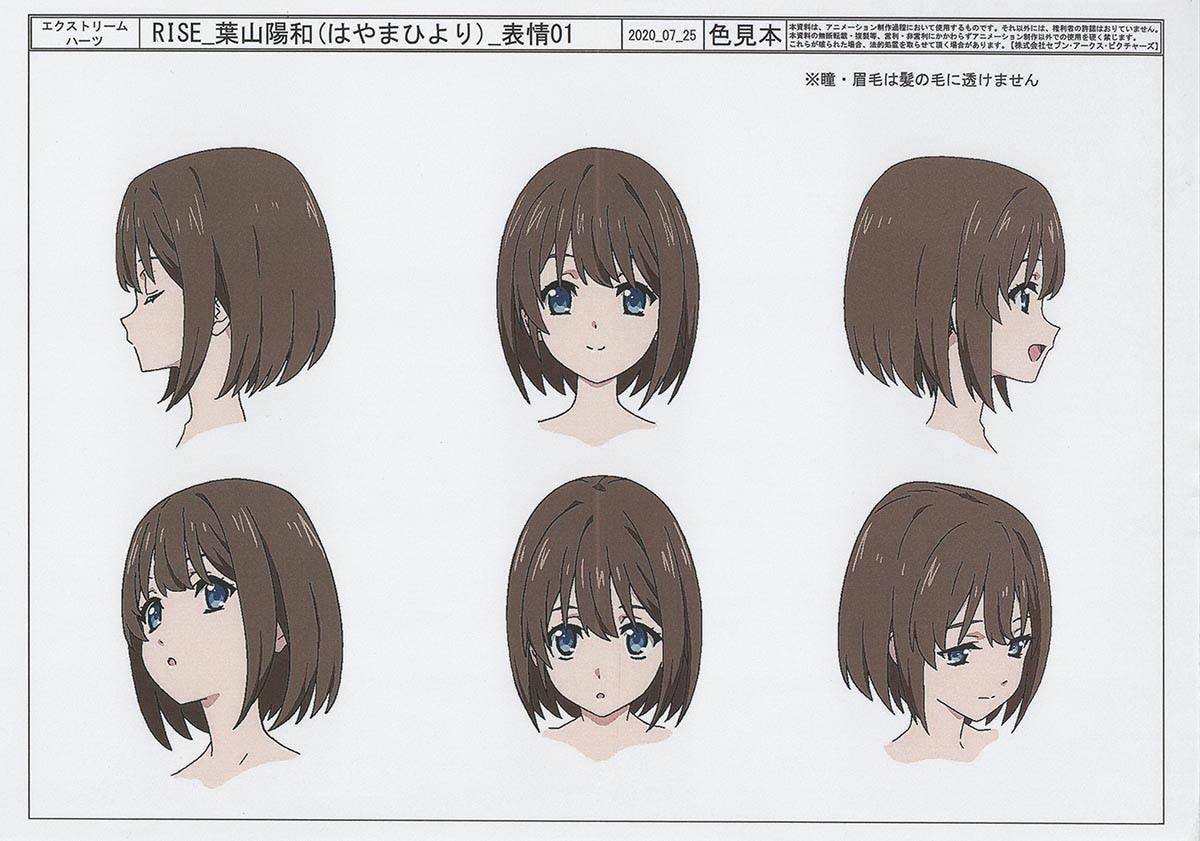 3718] Extreme Hearts 設定[制作素材]