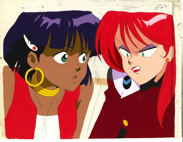 ふしぎの海のナディア ナディア/グランディス セル画