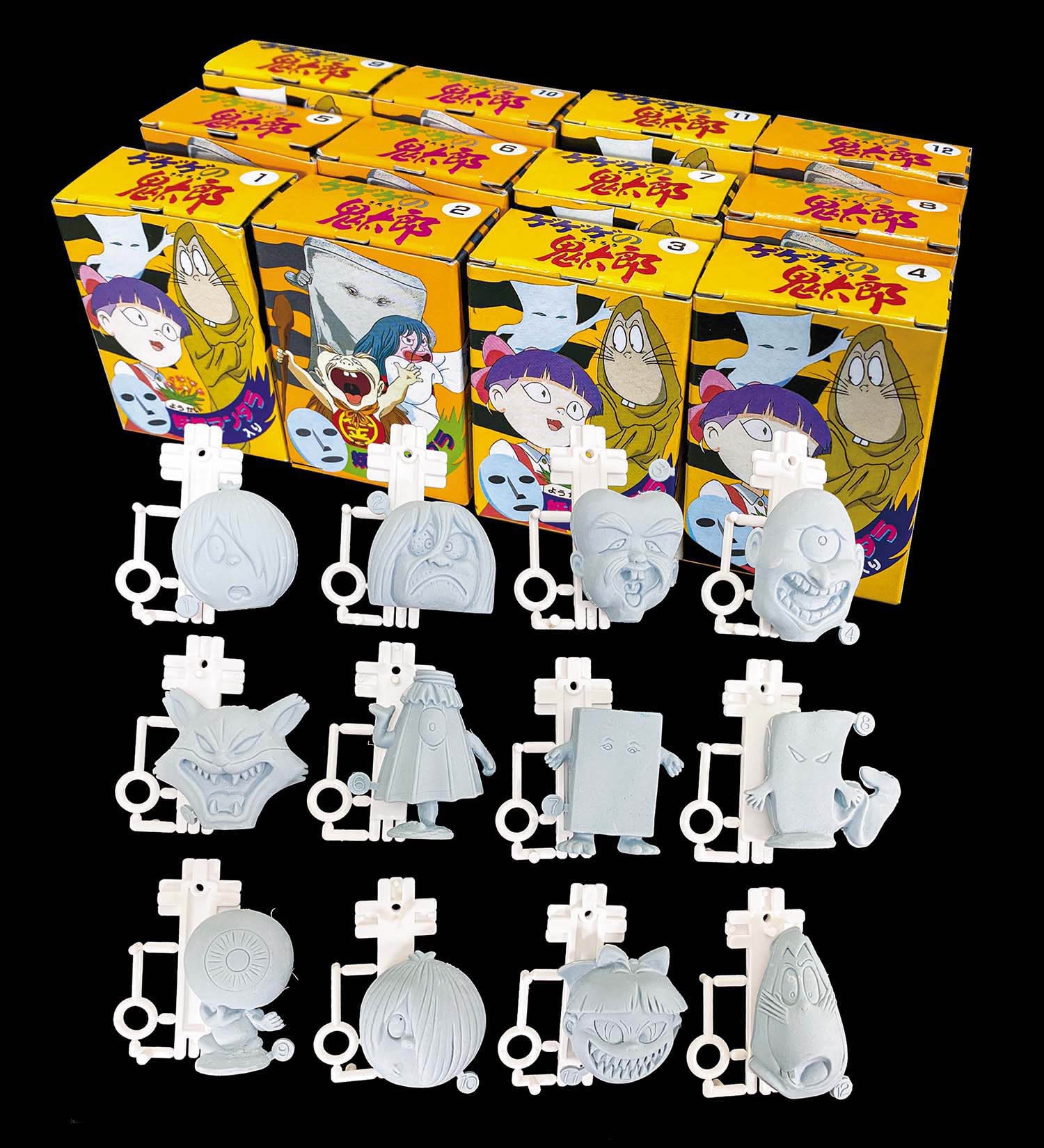 森永 ゲゲゲの鬼太郎 チョコスナック 妖怪マンダラ 全12種セット