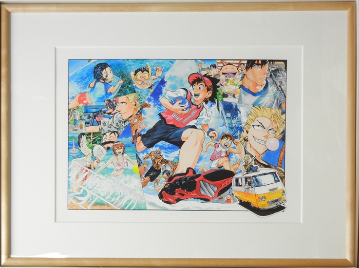 村田雄介 カラー複製イラスト 「アイシールド21」